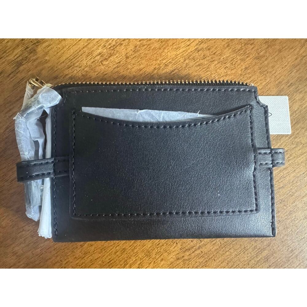 Fossil Kier Card Case Black Leather Card Case – New With Tags - Picture 3 of 7